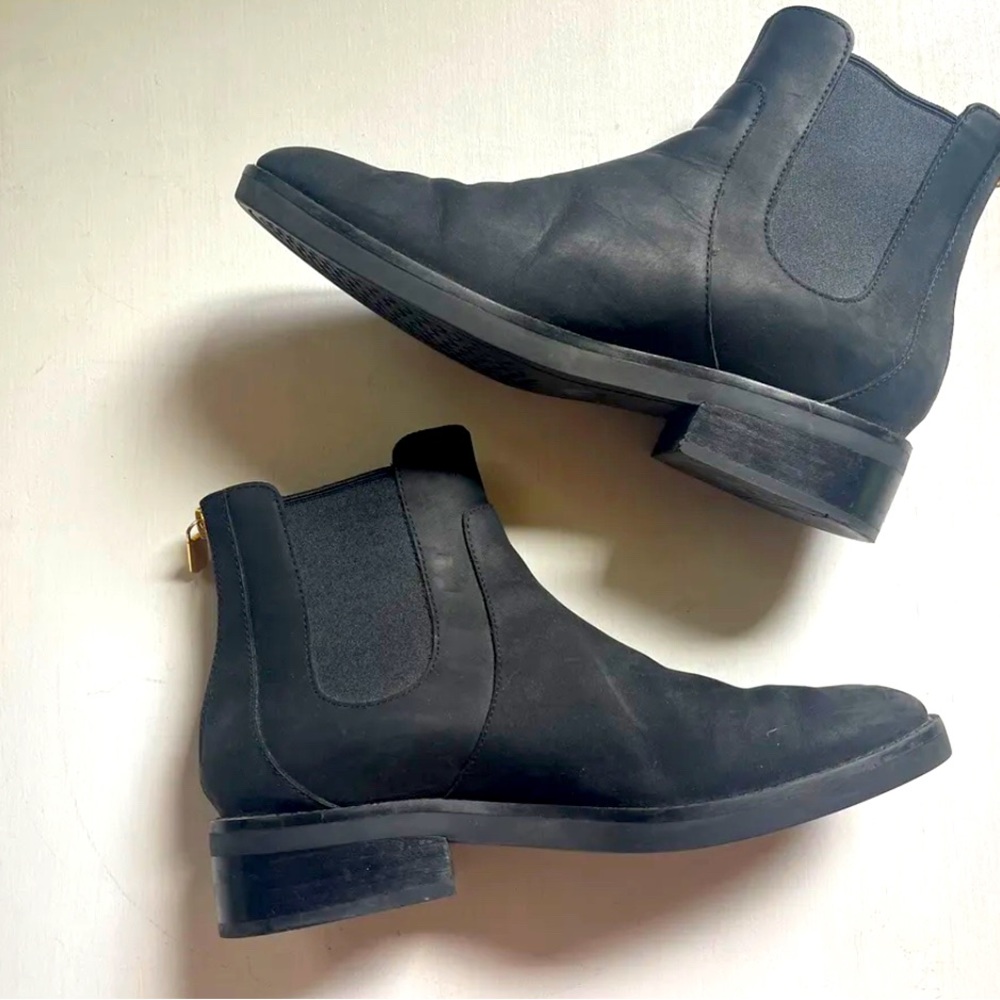 Cole Haan Women's Sz 7 B Reid WaterProof Ankle Bootie Black W22340